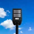 Solarna latarnia uliczna LED VIA z panelem fotowoltaicznym 50W 500lm 6000K IP54 - EKO9093 -realizacja