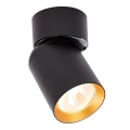 Lampa sufitowa - ANDY SPOT - czarny/złoty - 1xGU10 - ML9933