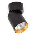 Lampa sufitowa - ANDY SPOT - czarny/złoty - 1xGU10 - ML9933