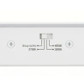 Lampa szynowa LED magnetyczna Slim - 10W CCT 48V Tuya - biała - ML2588