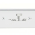 Lampa szynowa LED magnetyczna Slim - 9W CCT 48V Tuya - biała - ML2598