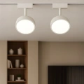 Lampa szynowa LED magnetyczna Slim - 9W CCT 48V Tuya - biała - ML2598 - przykład zastosowania