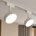Lampa szynowa LED magnetyczna Slim - 9W CCT 48V Tuya - biała - ML2598 - przykłąd zastosowania