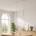Lampa szynowa LED magnetyczna Slim - 6W CCT 48V Tuya - biała - ML2600 - przykład zastosowania