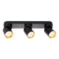 Lampa sufitowa - ANDY SPOT - czarny/złoty - 3xGU10 - ML9937