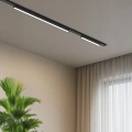 Lampa szynowa LED magnetyczna Slim - 20W CCT 48V Tuya - czarna - ML2589 - przykład zastosowania