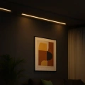 Lampa szynowa LED magnetyczna Slim - 30W CCT 48V Tuya - czarna - ML2591 - przykład zastosowania