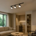 Lampa szynowa LED magnetyczna Slim - 9W CCT 48V Tuya - czarna - ML2597