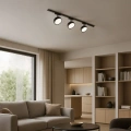 Lampa szynowa LED magnetyczna Slim - 9W CCT 48V Tuya - czarna - ML2597
