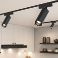 Lampa szynowa LED magnetyczna Slim - 9W CCT 48V Tuya - czarna - ML2595