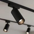 Lampa szynowa LED magnetyczna Slim - 9W CCT 48V Tuya - czarna - ML2595