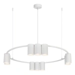 Lampa wisząca - GENESIS (koło) - biały - 10xGU10 - ML0374