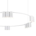 Lampa wisząca - GENESIS (koło) - biały - 15xGU10 - ML0377