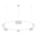 Lampa wisząca - GENESIS (koło) - biały - 15xGU10 - ML0377