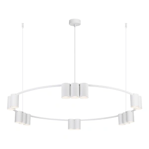 Lampa wisząca - GENESIS (koło) - biały - 15xGU10 - ML0377
