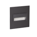 Oprawa schodowa LED - SONA kwadratowa - Grafit - 14V DC - LEDIX