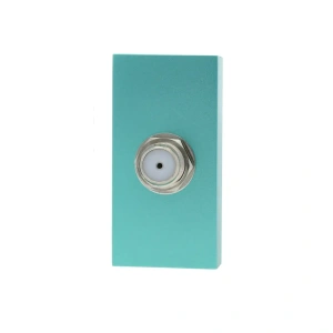 Moduł gniazda antenowego SAT zielony - WS-1-68 - LIVOLO
