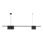 Lampa wisząca - GENESIS (listwa) - czarny - 5xGU10 - ML0367