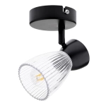 Lampa sufitowa - BEST - czarny - 1xE14 - ML9970