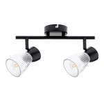 Lampa sufitowa - BEST - czarny - 2xE14 - ML9971