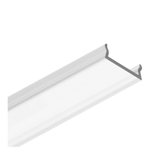 Klosz zatrzaskowy "D01" transparentny do profilu aluminiowego LED - 2mb