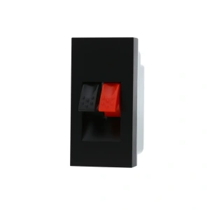 Moduł audio zaciskowy czarny - WAUDIO-S-62 - LIVOLO