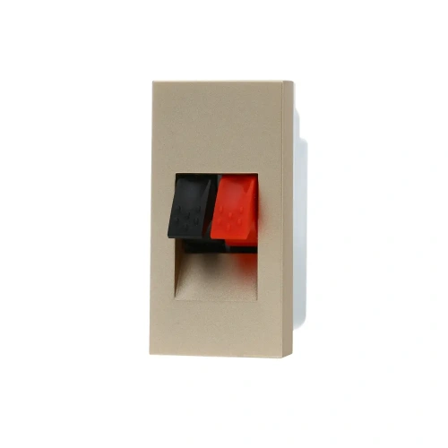 Moduł audio zaciskowy szampański - WAUDIO-S-63 - LIVOLO