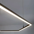 Łącznik kątowy "AC01" do profili aluminiowych LED - 120° -realizacja