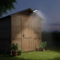 Solarna latarnia uliczna LED VIA z panelem fotowoltaicznym i pilotem - 100W 1200lm 6000K IP54 - EKO9094 -realizacja