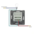 Mechanizm dotykowy łącznika pojedynczego do bramki EC - WW-C701EC - LIVOLO - Schemat podłączenia