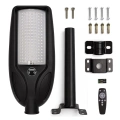 Solarna latarnia LED VENICE z panelem fotowoltaicznym i pilotem - 100W 750lm 4000K IP65 - EKO2514 - zestaw