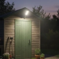 Solarna latarnia LED VENICE z panelem fotowoltaicznym i pilotem - 200W 1500lm 4000K IP65 - EKO2515 - realizacja