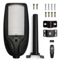 Solarna latarnia LED VENICE z panelem fotowoltaicznym i pilotem - 200W 1500lm 4000K IP65 - EKO2515 - zestaw