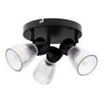 Lampa sufitowa - BEST (round) - czarny - 3xE14 - ML9973