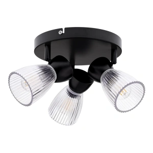 Lampa sufitowa - BEST (round) - czarny - 3xE14 - ML9973