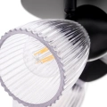 Lampa sufitowa - BEST (round) - czarny - 3xE14 - ML9973