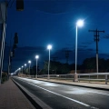 Solarna latarnia uliczna LED KERS z panelem fotowoltaicznym - 50W 500lm 6500K IP44 - EKO0545 - realizacja