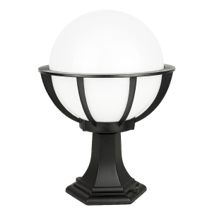 Lampa ogrodowa stojąca 1x E27 43cm - KULE Z KOSZYKIEM 250 K 4011/1/KPO 250