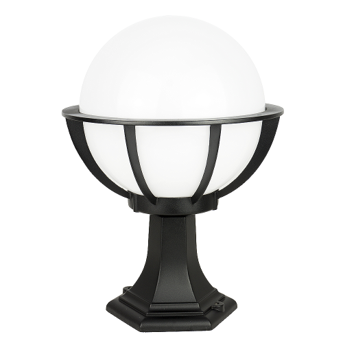 Lampa ogrodowa stojąca 1x E27 43cm - KULE Z KOSZYKIEM 250 K 4011/1/KPO 250