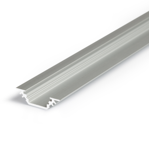 Profil aluminiowy LED TRIO10 anodowany z kloszem - 1mb
