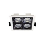 Oprawa sufitowa downlight LED 16W CRI>90 UGR<19 - VT-2-16