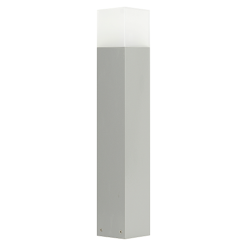 Lampa ogrodowa stojąca 1x E27 58cm - CUBE CB-580 AL
