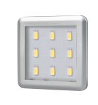 Punktowa oprawa meblowa LED SQUARE3 - Aluminium - 12V 2,5W 