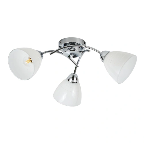 Lampa sufitowa - CLARA - chrom - 3xE27 - ML2758