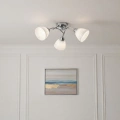 Lampa sufitowa - CLARA - chrom - 3xE27 - ML2758