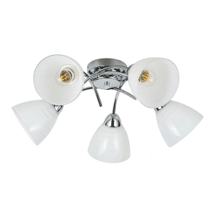 Lampa sufitowa - CLARA - chrom - 5xE27 - ML2759