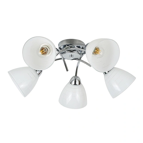 Lampa sufitowa - CLARA - chrom - 5xE27 - ML2759