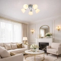 Lampa sufitowa - CLARA - chrom - 5xE27 - ML2759 - realizacja