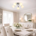Lampa sufitowa - CLARA - chrom - 5xE27 - ML2759 - realizacja