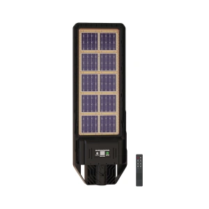 Solarna latarnia uliczna LED KERS z panelem fotowoltaicznym i pilotem - 400W 2700lm 6500K IP44 -  EKO0547